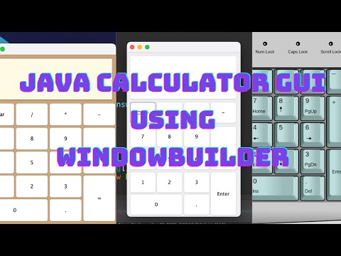 Calculator Using Java Eclipse And Window Builder
