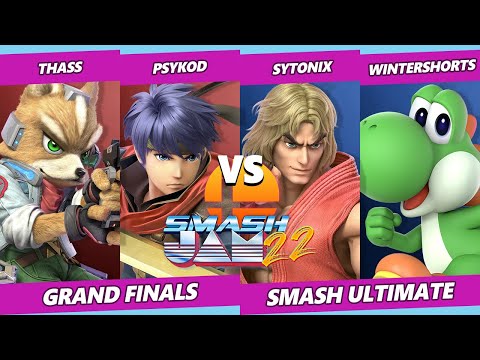 Smash Jam 22 GRAND FINALS - Sytonix & Wintershorts Vs. Thass & PsyKoD - SSBU Ultimate Tournament