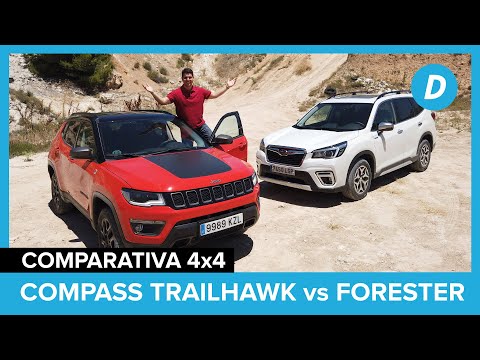 Comparativa 4×4: Jeep Compass Trailhawk vs Subaru Forester | Prueba off road | Diariomotor