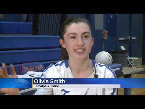 Tamalpais Girls Volleyball featured in KPIX at 6pm