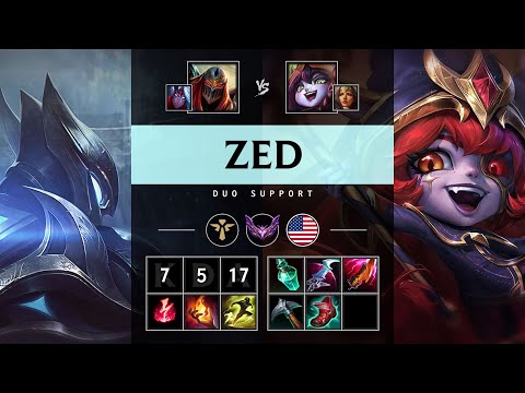 Zed Support vs Lulu - NA Master Patch 25.20