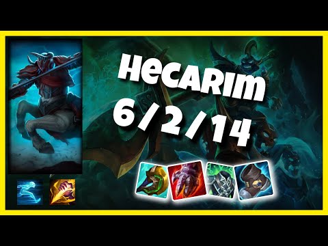 Hecarim vs Ekko TURKISH Challenger JUNGLE (6/2/14) - v11.1