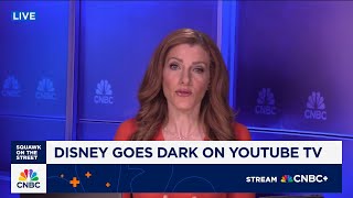 Disney channels go dark on YouTube TV as carriage deal expires