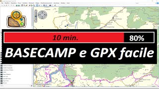 TUTORIAL BASECAMP ITALIANO - Creare Traccia GPX in 10min - Ep.01