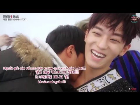 【JOEJI's LAND】【VIETSUB】160125 TEEN TOP ON AIR - 'RED POINT' Album Jacket Photoshoot Behind Story