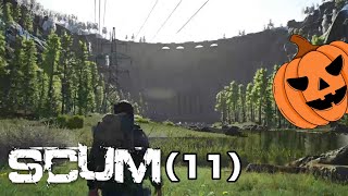 【SCUM】実況PART11 巨大ダム(C2)攻略からの～ハロウィンエリアへ！【PvE】