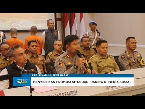 TERLIBAT JUDI DARING, POLRES SUKABUMI AMANKAN TIKTOKER ''SADBOR''