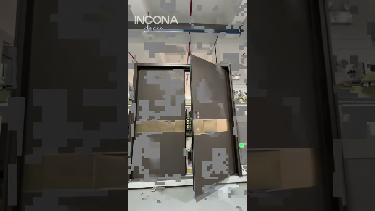 Entrance door display #doors #art #artist #design #home #interiordesign #aluminium 