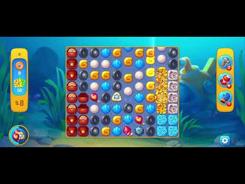 @Fishdom Shipwrecked Level 4