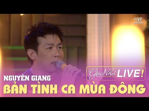 Bản Tình Ca Mùa Đông - Nguyên Giang | GÓC NHỎ MUSIC LIVESTREAM #13