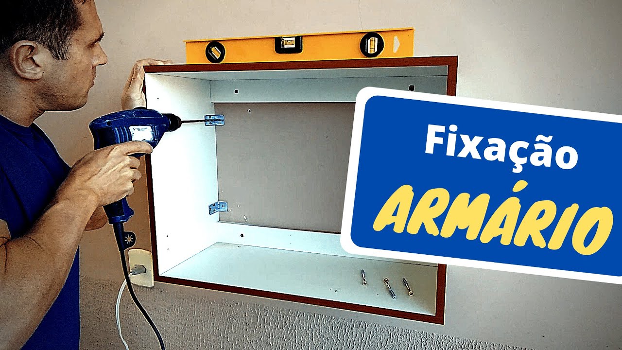 Como Fixar Armário na Parede