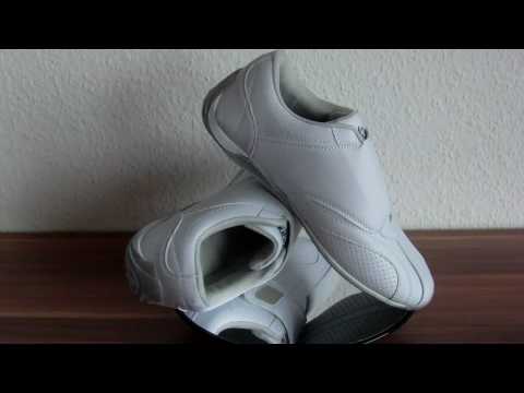 Fashion Schuhe mit Klett Synthetic He.-Sportschuh weiß