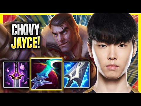 CHOVY IS INSANE WITH JAYCE! - GEN Chovy Plays Jayce TOP vs Camille! | Season 2022