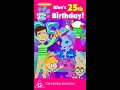 Opening To Blue S Clues Blue S 25th Birthday 2021 VHS