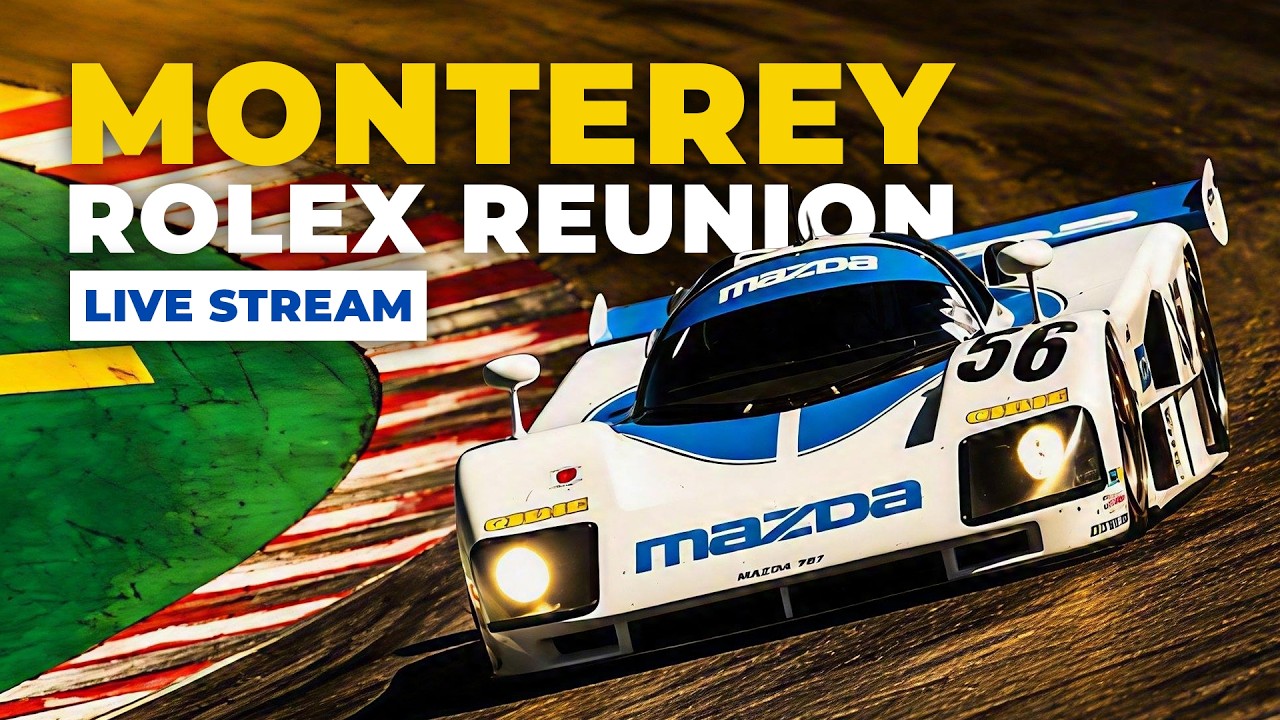 Monterey Rolex Reunion | Laguna Seca | Live Stream