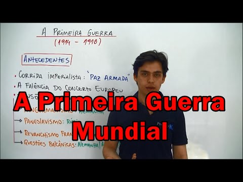 ParabenX A Primeira Guerra Mundial Prof. Gabriel Feitosa