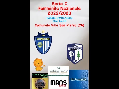 Villa San Pietro, campionato nazionale di calcio femminile serie C: Su Planu (CA)-Pinerolo (TO).