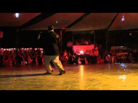  Lucila Cionci  and  Joe Corbata  are  dancing  at  Catania Tango Festival  in  2010