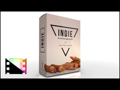 ProParagraph: Indie - Professional Animated Paragraphs for Final Cut Pro X - Pixel Film Studios
