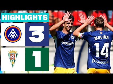 FC ANDORRA 3 - 1 CÓRDOBA CF | RESUMEN LALIGA HYPERMOTION