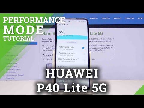 How to Enable High Performance Mode in Huawei P40 Lite 5G – Activate Performance Mode
