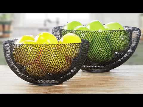 Fruit Basket,Fruit Bowl,Fruit Bowl For Kitchen Counter,