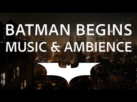 Batman Begins | 2 Hours of Thunderstorm & Gotham City Ambience with Relaxing Soundtrack Suite