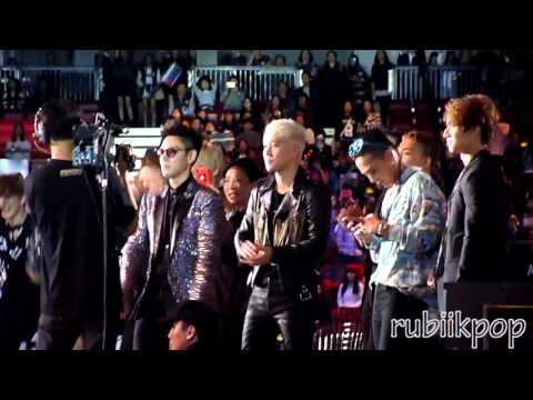 [FANCAM+REACTION] 151202 MAMA IN HK - BIG BANG, MONSTA X, CHOW YUN FAT 周潤發 REACT TO PSY'S PERF