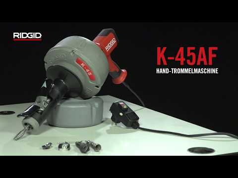RIDGID K-45AF Hand-Trommelmaschine