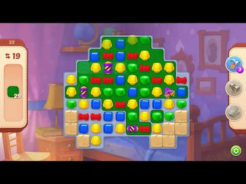 Homescapes level 22 - 26 Moves 🏡 Gameplay Walkthrough (Android, iOS) Playrix