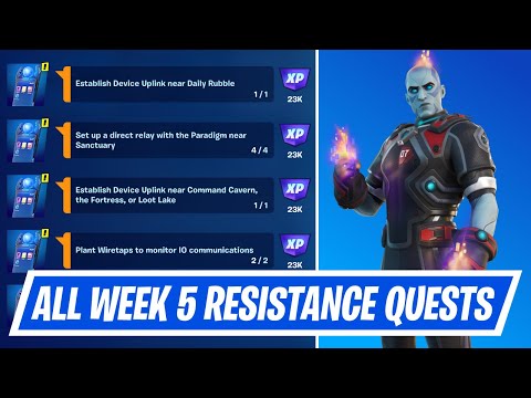 Complete Resistance: Week 5 Quests Challenges Guide - How to Complete Week 5 Resistance Quests