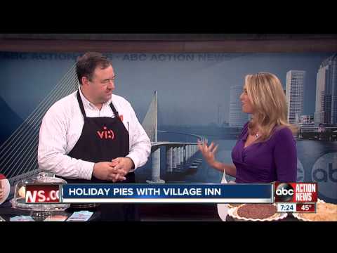 Holiday pies with Village Inn