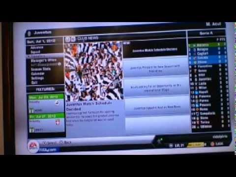 Fifa 13 Juventus Career Mode Ep 1