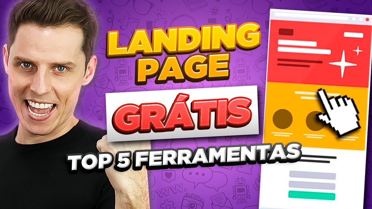 🔥 TOP 5 Ferramentas Grátis para Criar Landing Pages [MESMO SEM EXPERIÊNCIA]