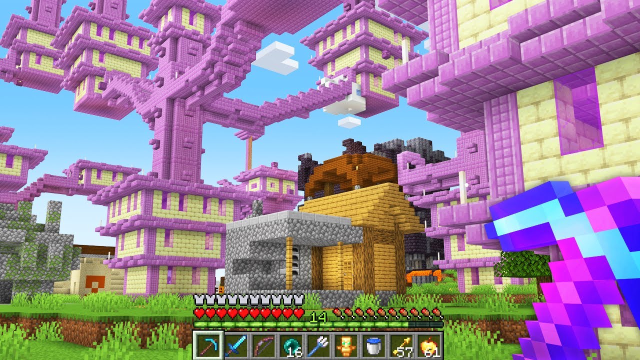 Minecraft, but Structures Spawn Every Minute...