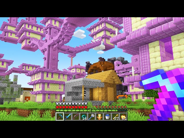 Minecraft, but Structures Spawn Every Minute...