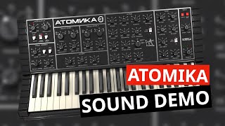 Video thumbnail for Cherry Audio Atomika Sound Demo (No-Taking) - Polivoks Synthesizer Emulation Plugin by SYNTH ANATOMY