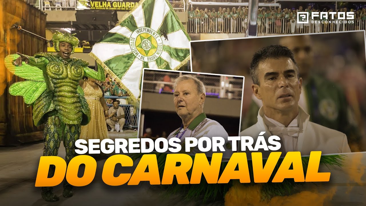 O lado oculto por trás das escolas de samba!