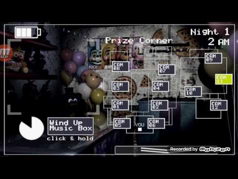 Prima notte alla pizzeria maledetta-five night at Freddy's#1