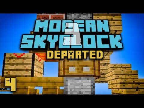Modern Skyblock 3: Departed EP4 Building Day + Condenser Setup
