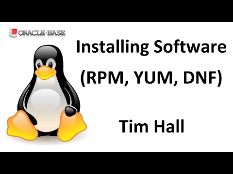 Linux : Installing Software Packages (RPM, YUM and DNF)