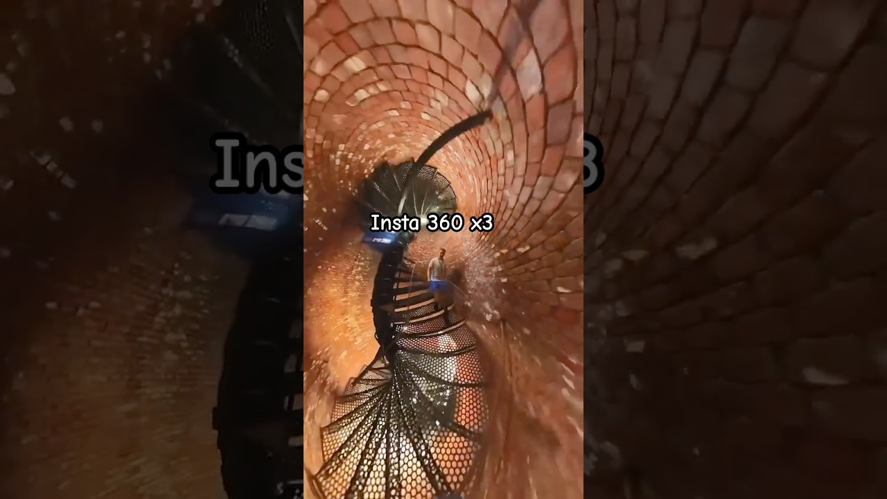 Inside one of the oldest lighthouses #insta360