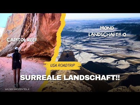 USA Roadtrip: Von Capitol Reef zur MONDLANDSCHAFT! 😲 Abenteuer hautnah erleben!!