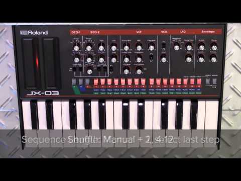 Roland Boutique Series - Sequencer Tutorial