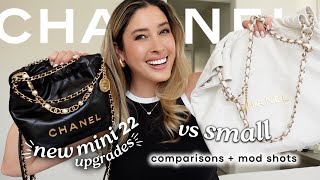 Download lagu CHANEL 22 MINI BAG WITH PEARLS Compared to CHANEL 22 SMALL: NEW UPGRADES ON MINI 22   MOD SHOTS mp3 Download lagu CHANEL 22 MINI BAG WITH PEARLS Compared to CHANEL 22 SMALL: NEW UPGRADES ON MINI 22   MOD SHOTS mp3