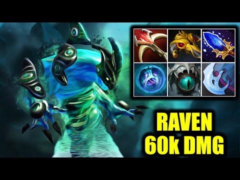 🔥 60k DMG Morphling - Raven - 17 Kills - DOTA 2 Pro Game Highlights