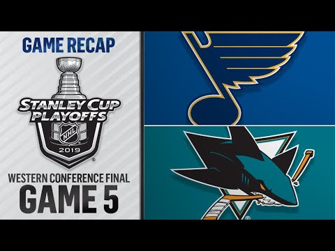 Schwartz gets hat trick, Blues blank Sharks in Game 5
