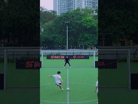 Duy Trung đối đầu thủ môn u23 Trần Trung Kiên 😱 #bongda