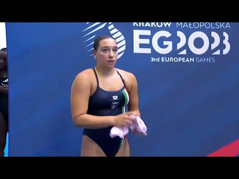 Elisa Pizzini (ITA) | 3m Springboard | Women's Diving European Game 2023