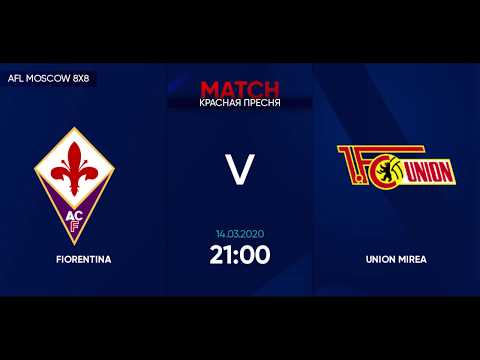 AFL20. Europa League. Day 1. Fiorentina - Union MIREA